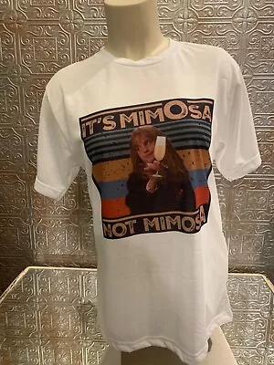 Harry Potter White MimOsa Not MimosA Women Tee NWT Small • $25