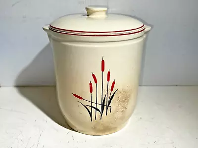 Vintage Sears Roebuck & Co. Cat Tail Ceramic Cookie Jar • $49.95