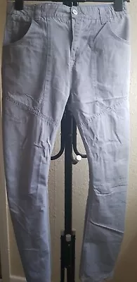 £4 • Buy Boys Trousers MATALAN Used Gray Colour Size 15Yrs Regular One Pocket Botton Lost