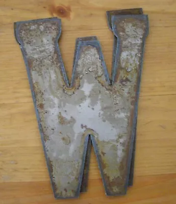 Vintage Rustic Metal 6  Letter ~U-PICK~ • $4.99