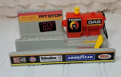 1985 Vintage Matchbox MotorCity Pit Stop Fueling Station Gas Station MotorCity • $17.95