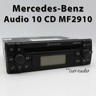 Genuine Mercedes CD Car Stereo W202 W201 W168 W140 W126 W124 Alpine Becker Radio • $243.46