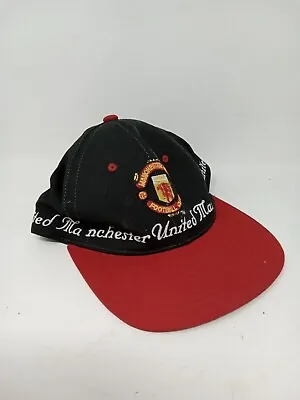 Vintage 1990s Manchester United Yupoong Football Cap • £12.59