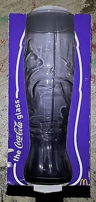 Coca Cola McDonald's Purple Glass By Luminarc France 2012 Violet NEW In PACKAGE • $50