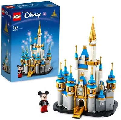 $59.95 • Buy LEGO 40478 Mini Cinderella Castle Disney World 50th Anniversary Mickey Mouse NEW