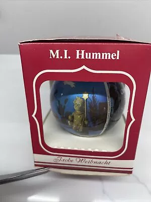 Vintage M. J. Hummel Christmas Song By Goebel Glass Ornament 7th Annual Edition • $4.98