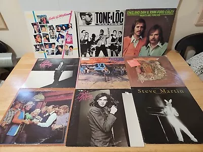 Lot LPs Vinyl Record Albums Eddie Money/38 Special/Aerosmith/Jerry Reed/Tone Loc • $35