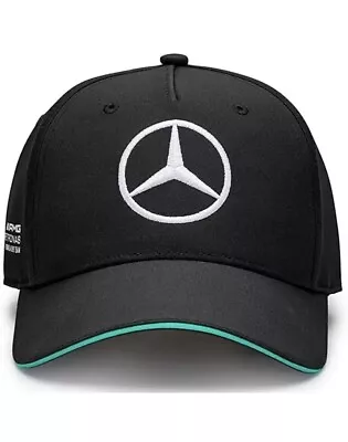 New W/Tags Mercedes AMG Petronas Official Formula 1 Team Black Baseball Cap 2023 • $32