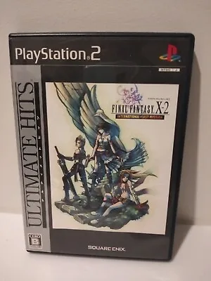 Final Fantasy X-2 International + Last Mission PS2 NTSC-J Japanese Complete  • $20