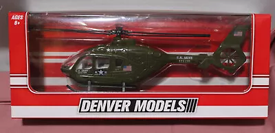 Denver Models US Army Camo Military Helicopter Toy 279-4017 About O Scale AL • $9.89