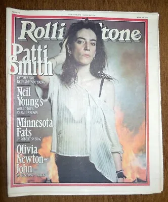 Vintage Rolling Stone Magazine July 1978 Patti Smith-ELO-Young-Olivia N-J • $14.95
