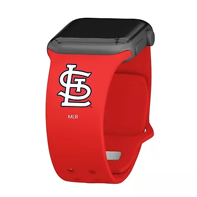 Game Time St. Louis Cardinals Apple Compatible Silicone Apple Watch Band • $51.37