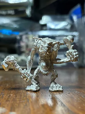 Warhammer Fantasy Old World Stone Troll Pewter Assembled Unpainted • $31.99