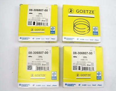 4x Racing EXCESS Piston Rings GÖTZE OPEL 2.0 Liter 86.50 C20XE C20LET Turbo • $71.36