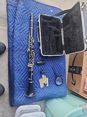 Vintage Wood Clarinet Not Serviced Made In Germany + Extras • $99