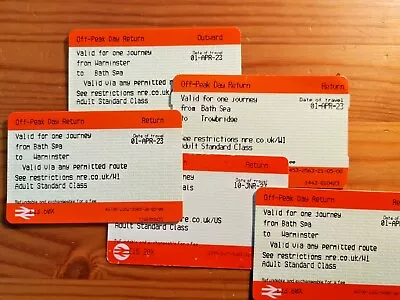 Train Tickets (used) / 2023 • £1.19