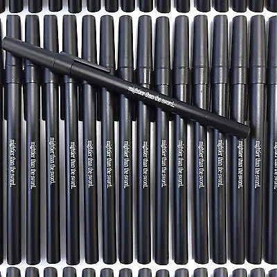 Misprint Pens 300 Pc Ball Point Ink Wholesale Lot Bic Round Stic Style Black Cap • $38.99