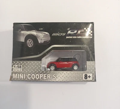 £16.36 • Buy  Mini Cooper S Pocket Size Radio Control Car 1:58 Scale New In Box 