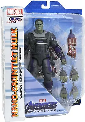 Avengers Endgame Hulk Hero Suit Marvel Select Action Figure • £39.99