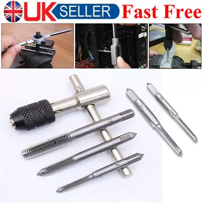 £9.33 • Buy TAP WRENCH & CHUCK SET METRIC M3 M4 M5 M6 M8 And Die - 6 Piece Repair Tool NEW:)