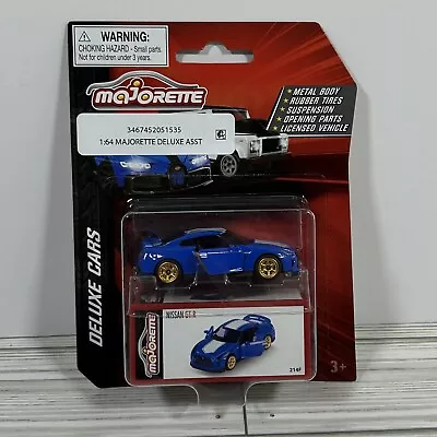Majorette Deluxe Cars Nissan GT-R RARE - Free Shipping • $13.95