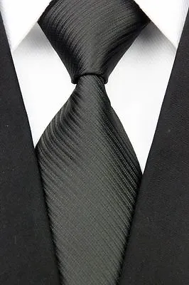 New Fashion Classic Striped Tie JACQUARD WOVEN Men's Silk Suits Ties Necktie • $8.55