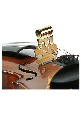 NEW  Tonwolf  Gold Plated Heavy Duty Brass 3/4-4/4 Violin Practice Barrel Mute  • $29.50