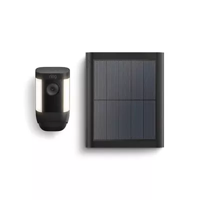 Introducing Ring Spotlight Cam Pro Solar By Amazon | 1080p HD Video With HDR 3D • £272.99