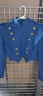 Used Marching Band Uniform Jacket  (size36R/color Royal Blue) • $55