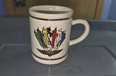 Indianapolis Motor Indy 500 Speedway Mug Cup Souvenir Winners List 1911-1988 T7 • $8.99