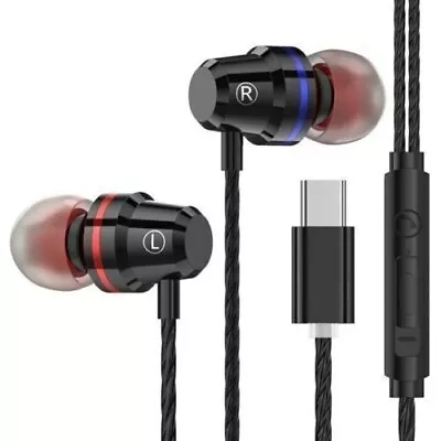 USB Type-C Headphones Earphones Handsfree For Huawei Mobile Phone Uk • £3.79