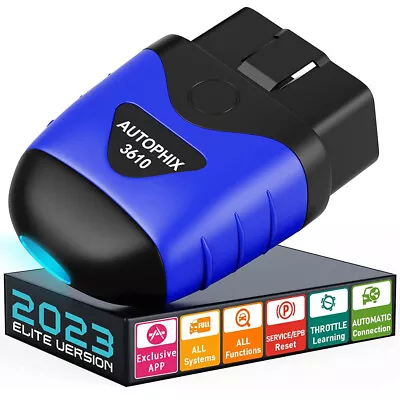 Obd2 All System Scanner Diagnostic Tool Abs Srs Fault Code Reader Epb Oil Reset • £49