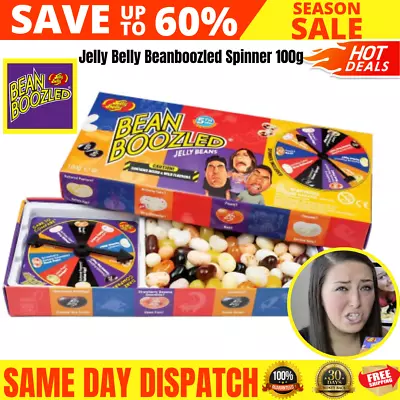 Jelly Belly BEAN BOOZLED Jelly Beans Spinner Wheel Game 5th Edition100g Gift Box • $15.81