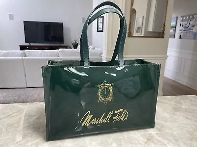 Marshall Fields Green Tote Vintage Bag New With Tags Large • $59.99