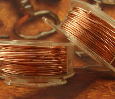 Copper Wire - Solid Raw Metal - Dead Soft 100% Guarantee You Pick Gauge 2 4 6 • $9.80