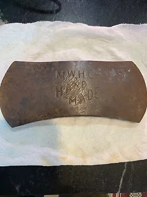 Antique M.W.H. Co (MARSHALL WELLS HARDWARE Co.) Hand Made  Double Bit Axe Head • $100