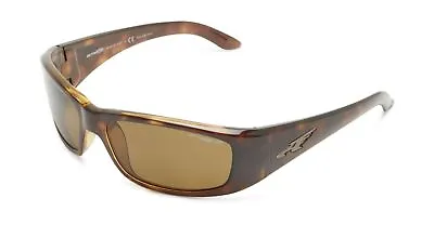ARNETTE Men's An4178 Quick Draw Wrap Sunglasses Havana/Polarized Brown • $60.99