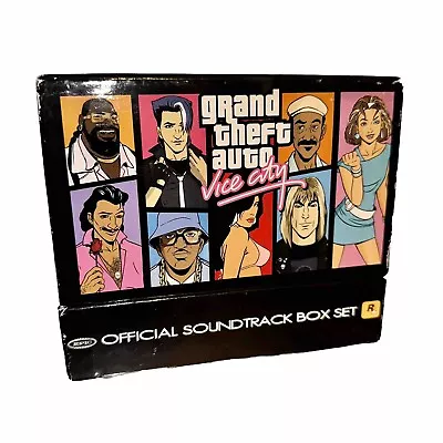 GRAND THEFT AUTO / Vice City Official Sound Track Box Set • $139.99