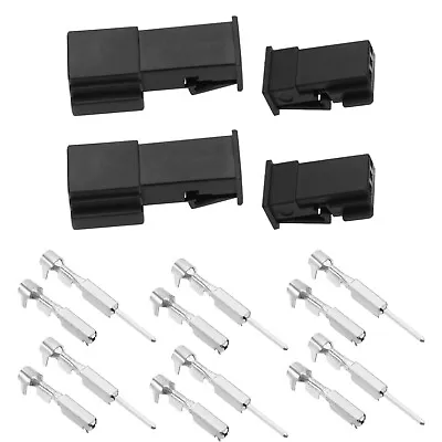 2 Sets 3 Pin Car Plug Male/ Female Connector Plug For Automotive 6905977 • £8.86