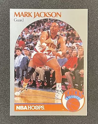 1990-1991 NBA Hoops #205 Mark Jackson Menendez Brothers🔥🔥 NM Or Better! • $4.94