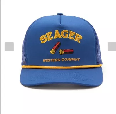 Seager Co Gone Hunting Spent Shells Trucker Hat High Profile Snapback Mesh Cap • $34.99