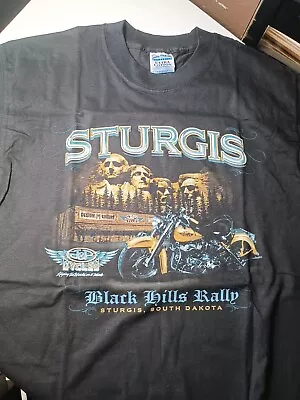 J&P Cycles Harley Davidson Sturgis Black Hills Rally 1999 Mens Shirt Lg .New  • $24