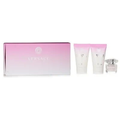 NEW Versace Bright Crystal Coffret (Miniature): 3pcs Perfume • $29.75