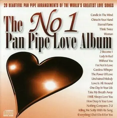 Various Artists - The No 1 Pan Pipe Love Album CD (1997) Audio Amazing Value • £2