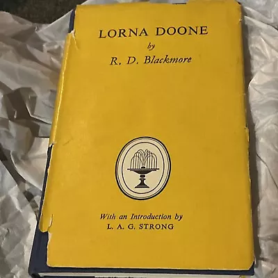 Lorna Doone Book R.D 1953 • $9.99