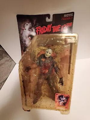 McFarlane Movie Maniacs Super Bloody Jason Action Figure Friday The 13th  • $56.99