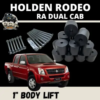 Ra 4x4 Body Lift Kit  1  (25mm) Fits Holden Rodeo 4wd 2003-2008 Dual & Extra Cab • $212.25