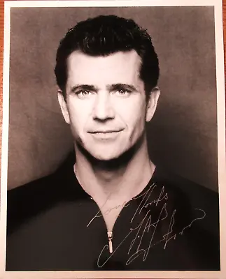 Authentic Mel Gibson Hand Signed Autograph 8 X10 Photo • $34.99