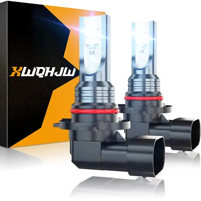 XWQHJW® 9145 9140 H10 LED Fog Driving Light Bulbs Super White 6000K 2X • $12.99
