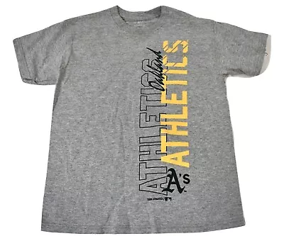 MLB Genuine Merchandise Youth Boys Oakland Athletics Baseball Shirt NWT M(10-12) • $5